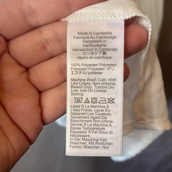 J. Crew Factory Pleated-Sleeve Top - Picture 5 of 7